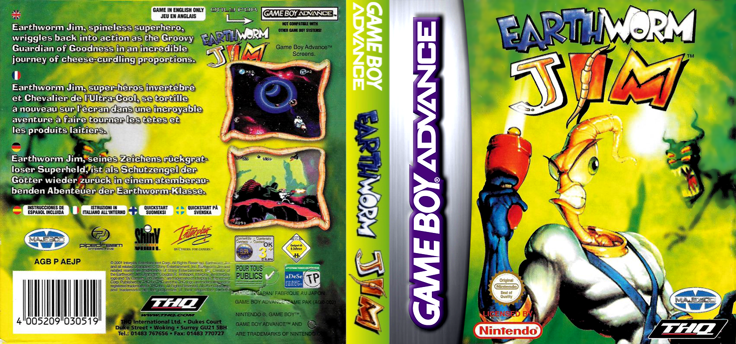 Earthworm Jim — box-texture (EU)