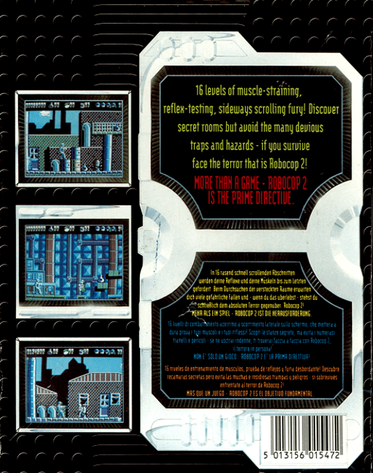 Robocop 2 — box-2D-back (EU)