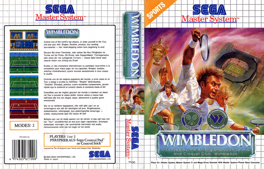 Wimbledon — box-texture (EU)