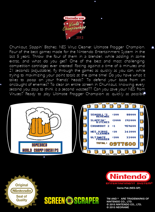 Homebrew World Championships 2012 — box-2D-back (SS)