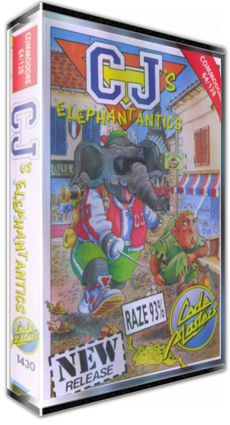CJ's Elephant Antics — box-3D (EU)