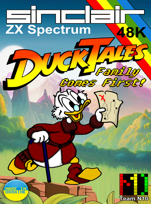 Duck Tales : Family Comes First! box art