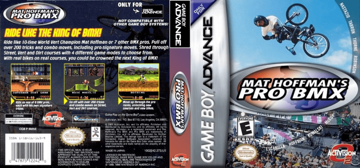 Mat Hoffman's Pro BMX — box-texture (US)