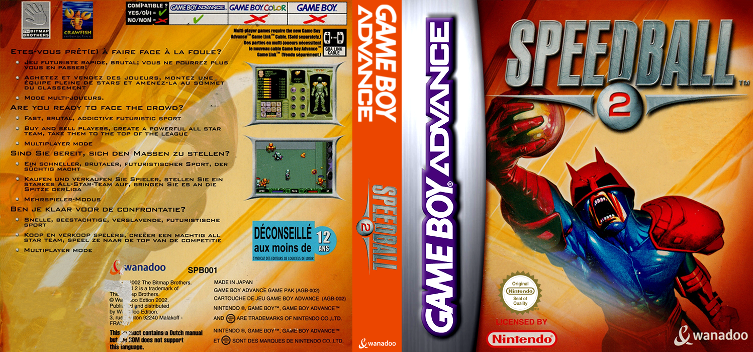 Speedball 2 — box-texture (EU)