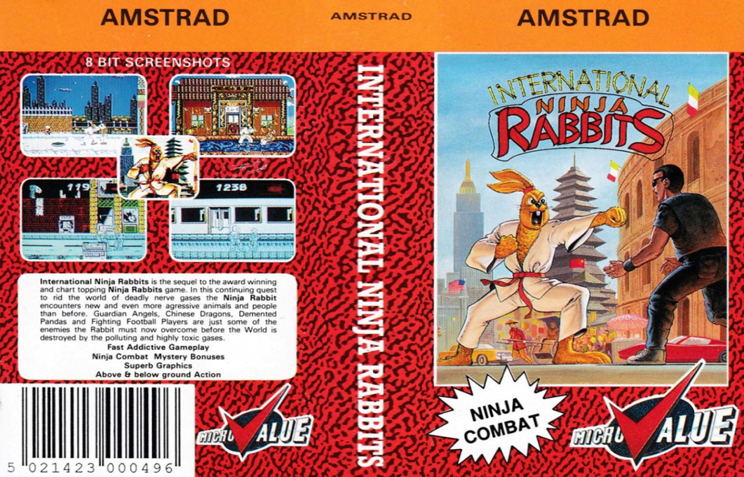 International Ninja Rabbits — box-texture (EU)
