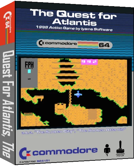 The Quest for Atlantis — box-3D (CUS)