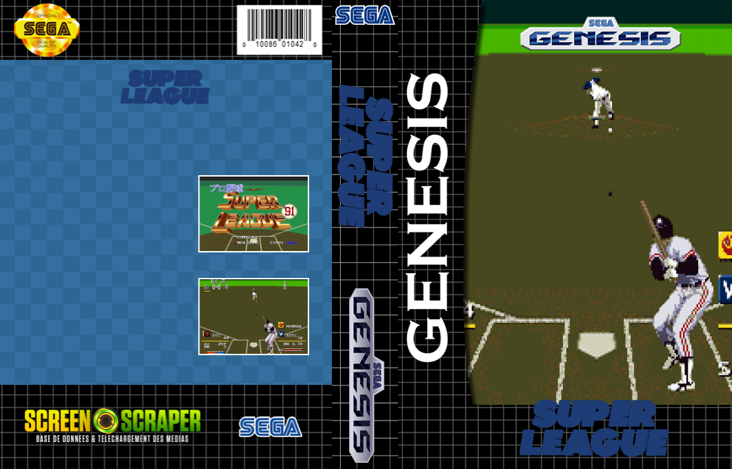 Pro Yakyuu Super League '91 — box-texture (SS)