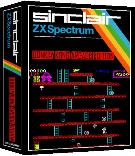 Donkey Kong Arcade Edition — box-3D (SS)