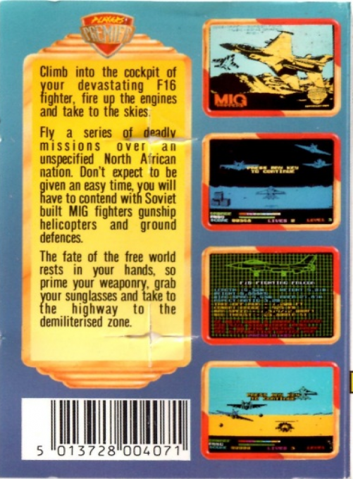 Mig Busters — box-2D-back (EU)