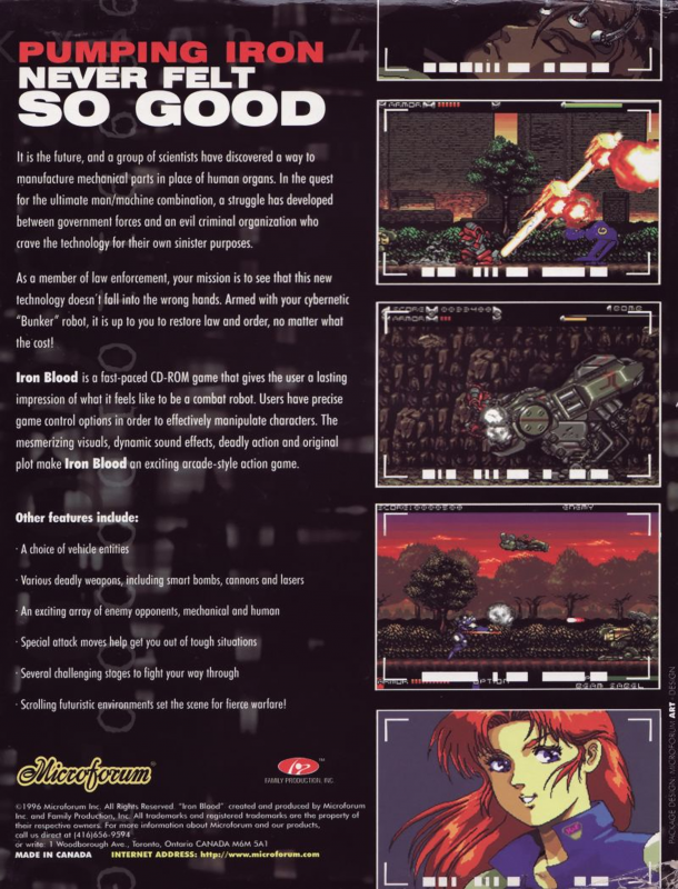 Iron Blood — box-2D-back (US)