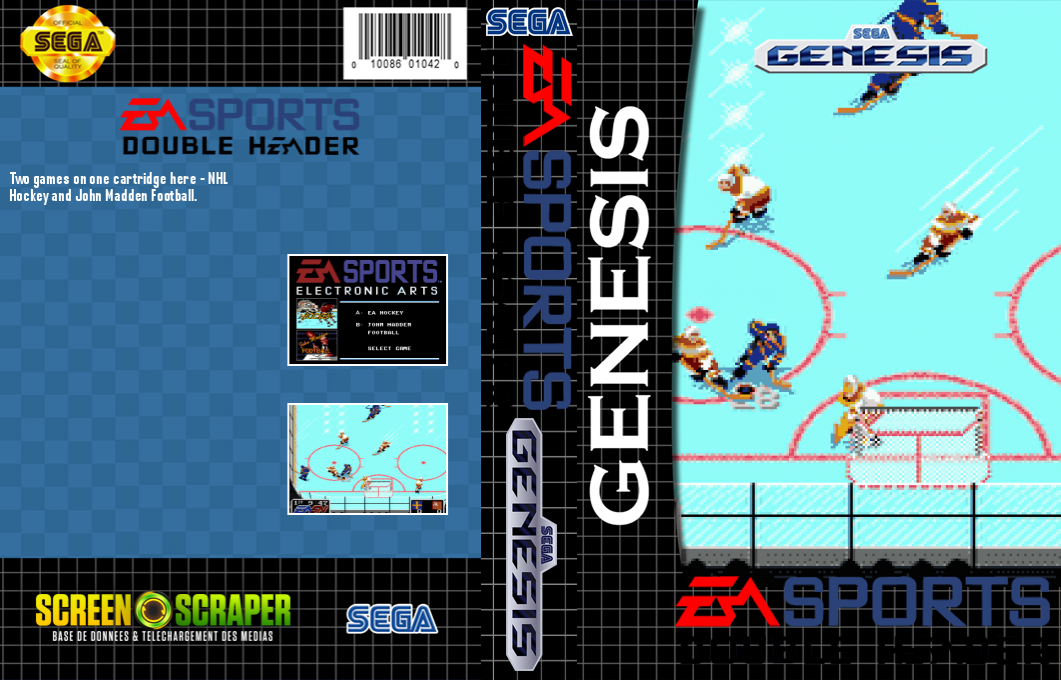 Ea Sports Double Header — box-texture (SS)