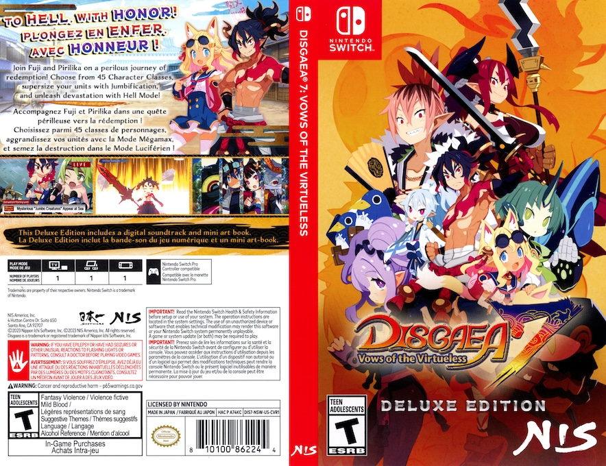 Disgaea 7 - Vows of the Virtueless — box-texture (US)