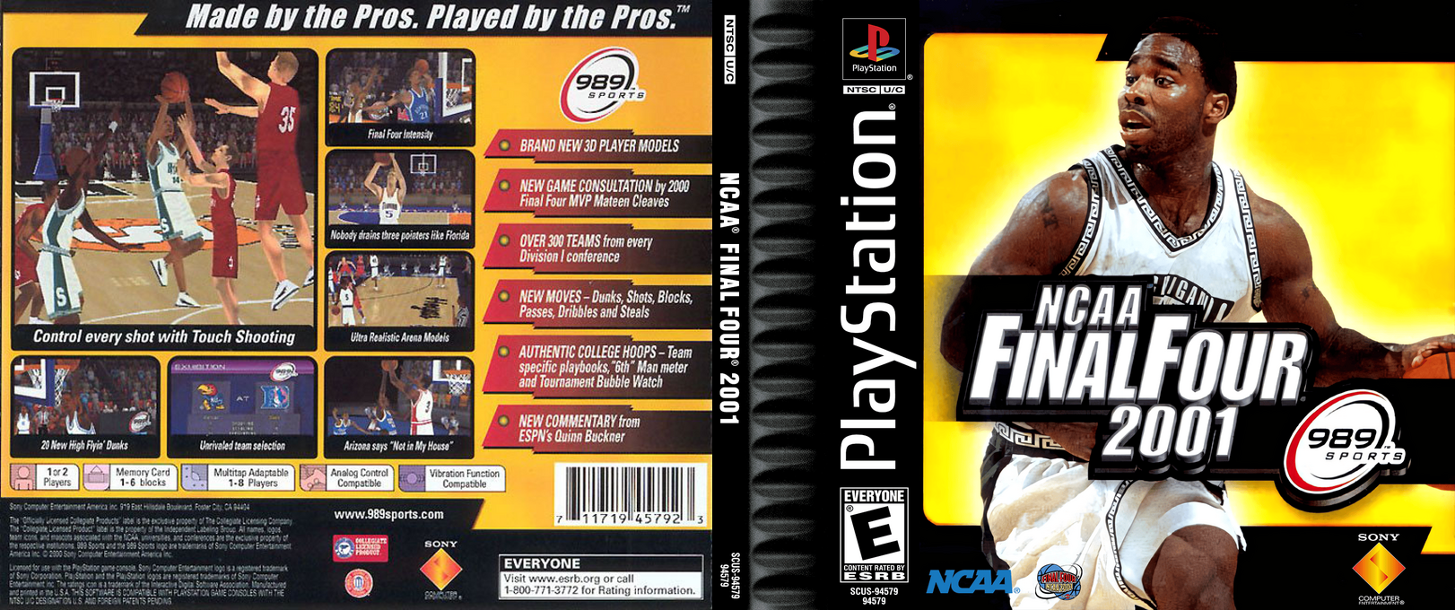Ncaa Final Four 2001 — box-texture (US)