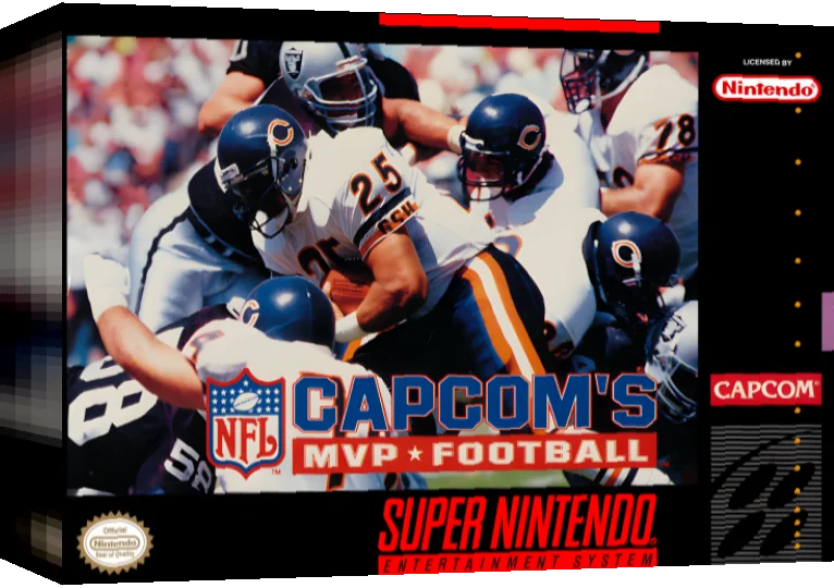 Capcom's MVP Football — box-3D (US)