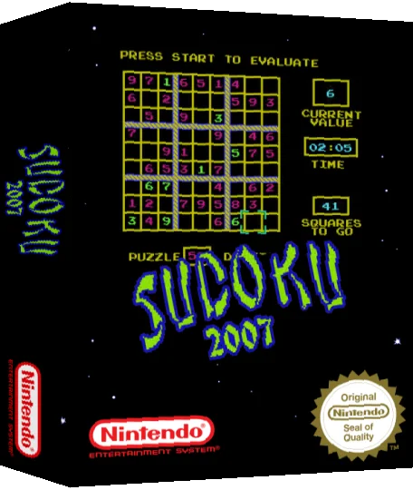 Sudoku 2007 — box-3D (SS)
