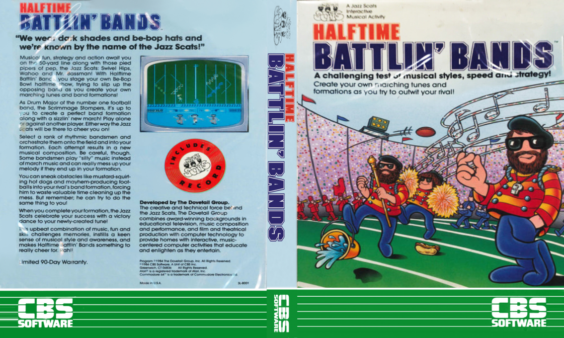Halftime Battlin' Bands — box-texture (US)
