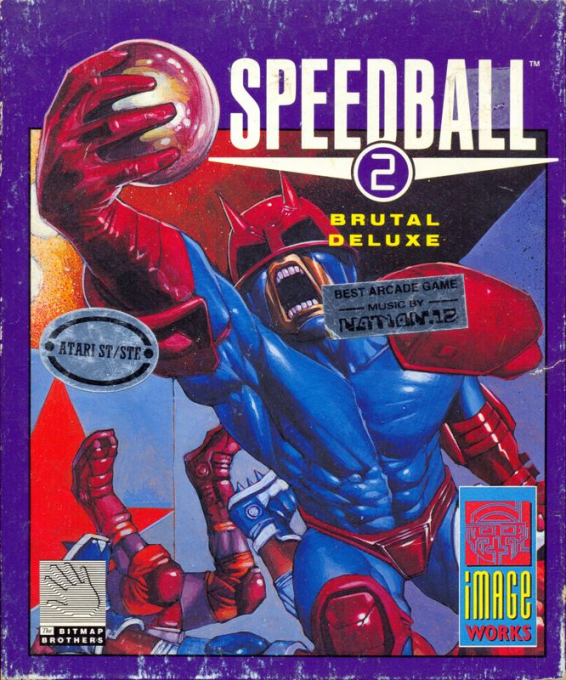 Speedball 2 - Brutal Deluxe — box-2D (FR)
