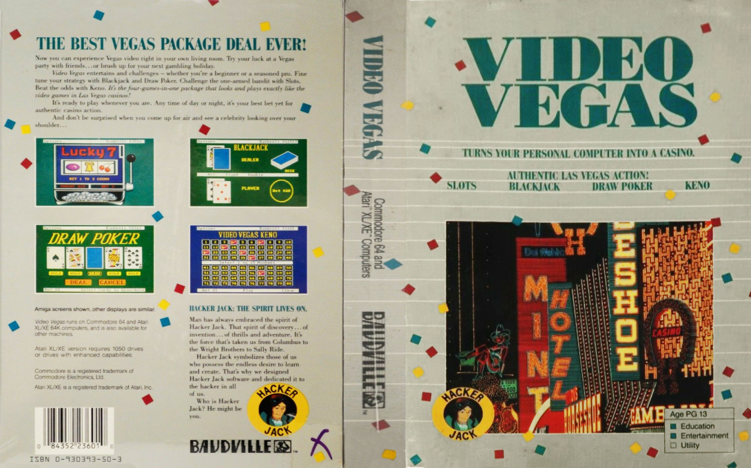 Video Vegas — box-texture (US)