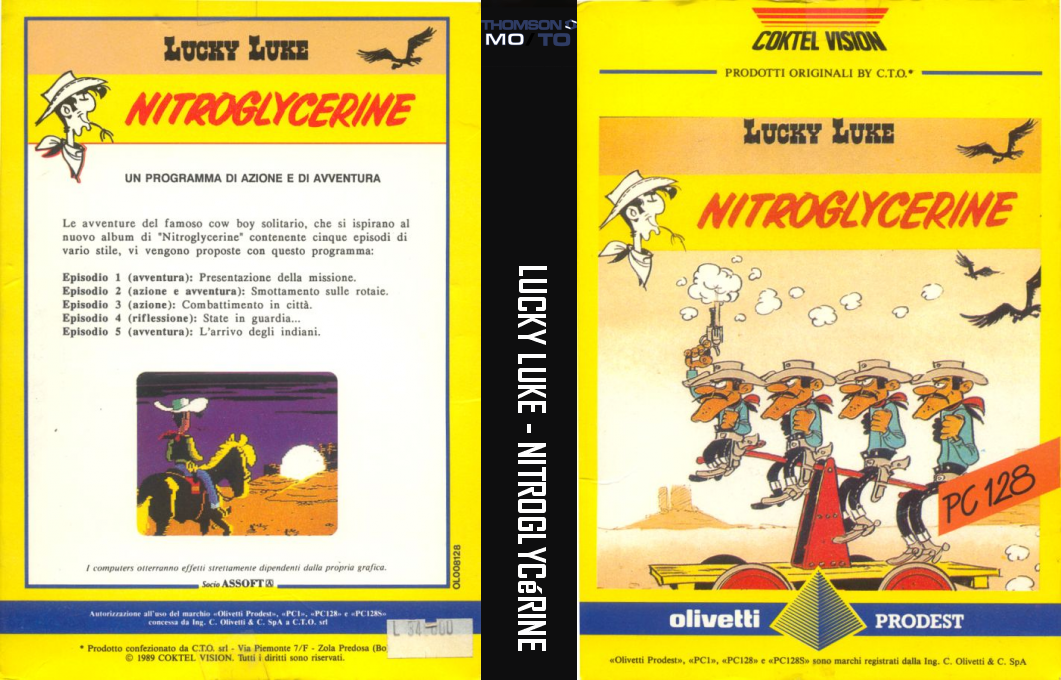 Lucky Luke - Nitroglycérine — box-texture (IT)