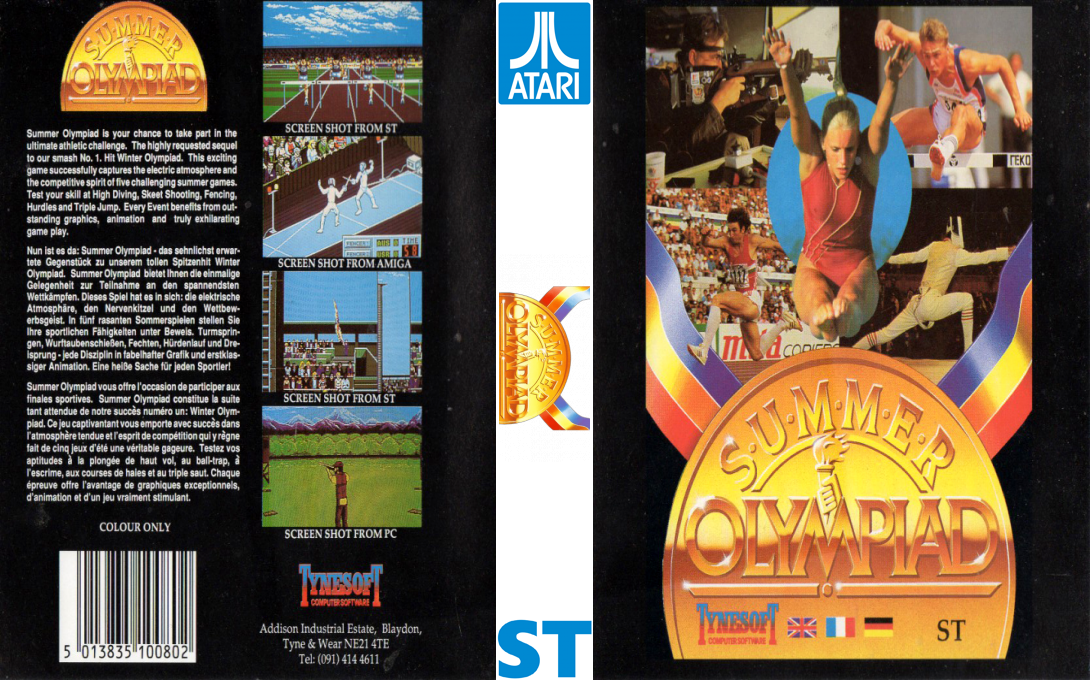 Summer Olympiad — box-texture (EU)