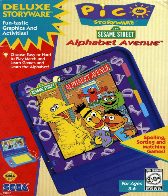 Sesame Street - Alphabet Avenue box art
