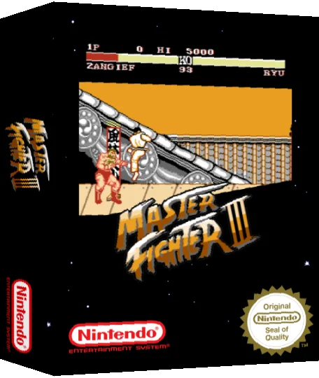 Master Fighter VI' — box-3D (SS)