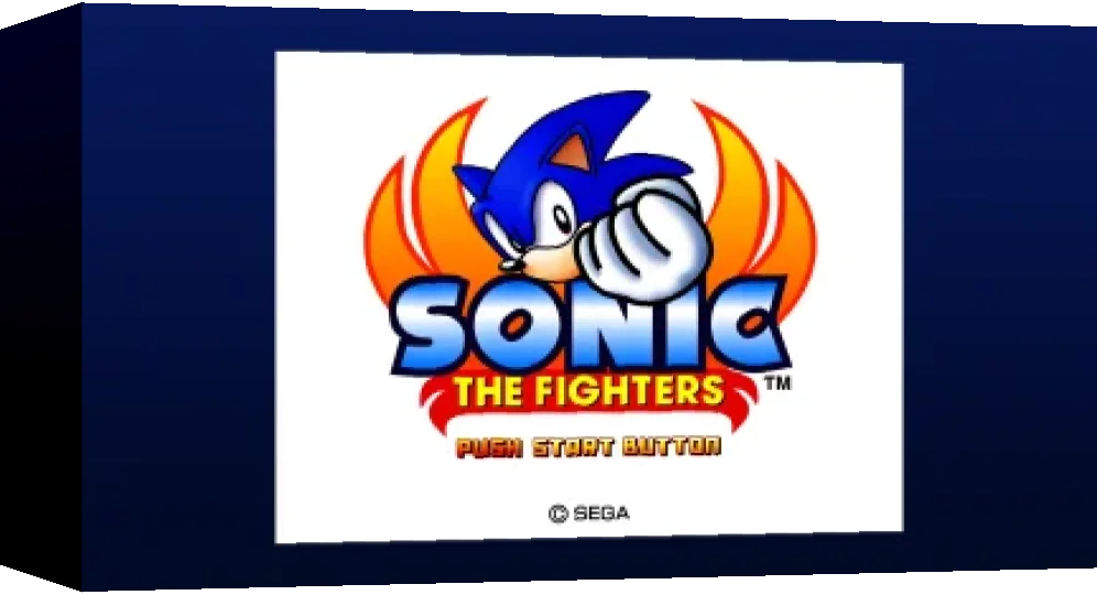 Sonic The Fighters — box-3D (WOR)