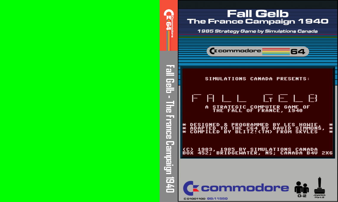 Fall Gelb : The France Campaign 1940 — box-texture (CUS)