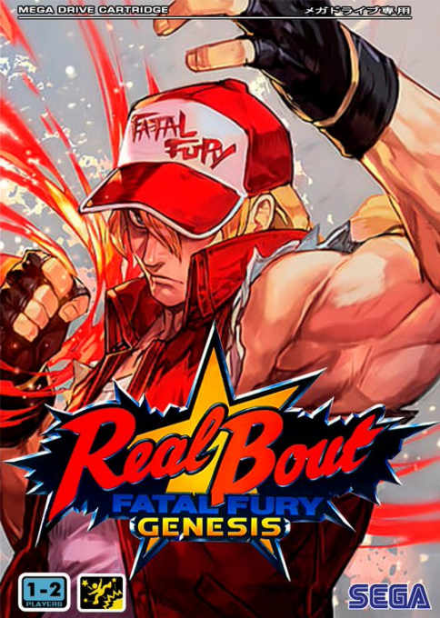 Real Bout Fatal Fury Genesis box art