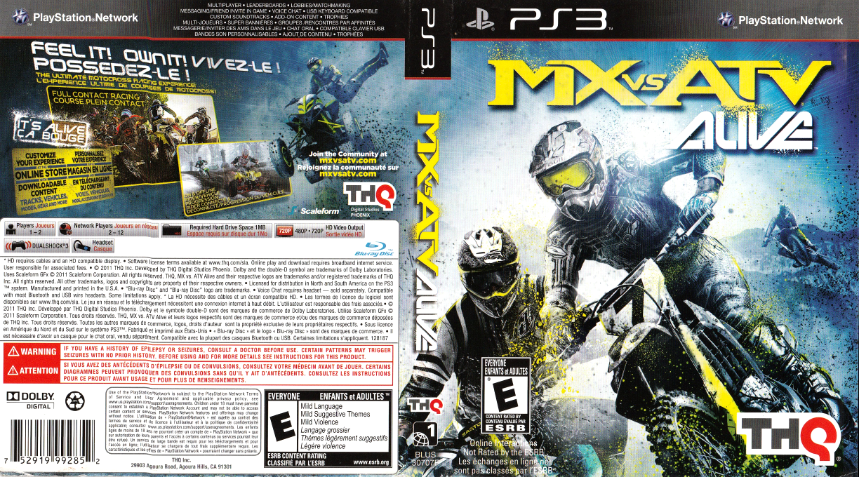MX vs. ATV Alive — box-texture (CA)