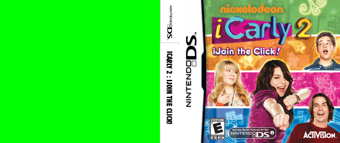 iCarly 2 - iJoin the Click! — box-texture (US)