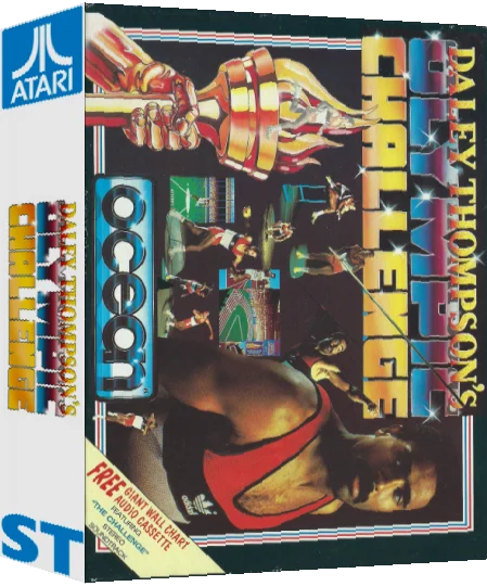 Daley Thompson's Olympic Challenge — box-3D (EU)
