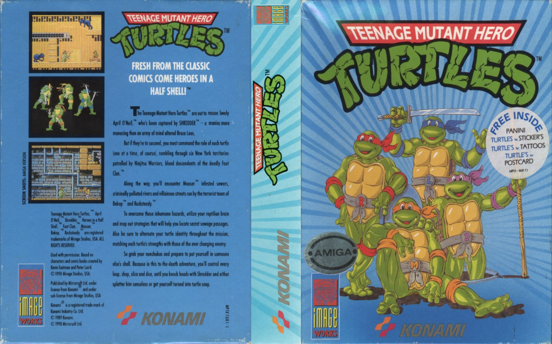Teenage Mutant Ninja Turtles — box-texture (EU)