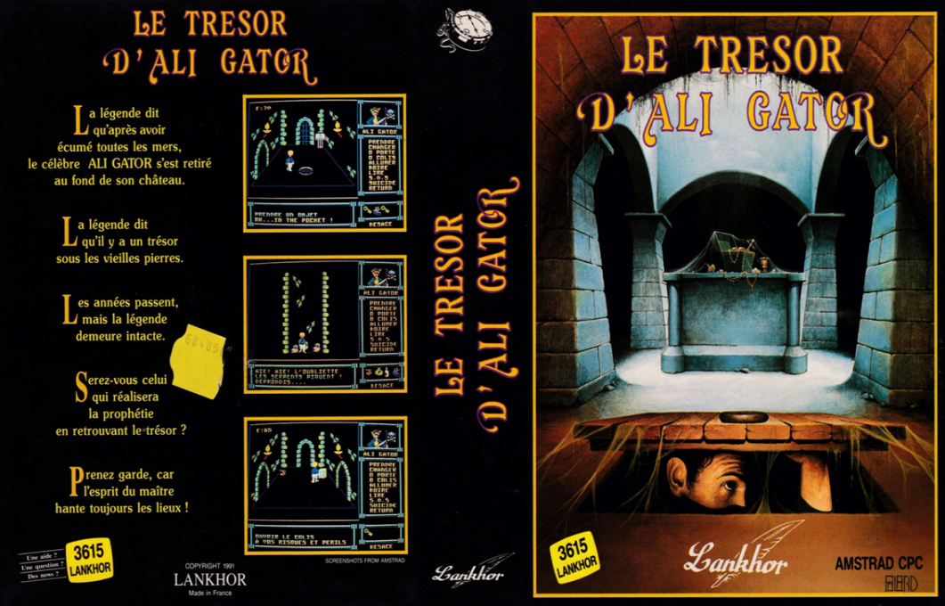Trésor D'ali Gator, Le — box-texture (FR)