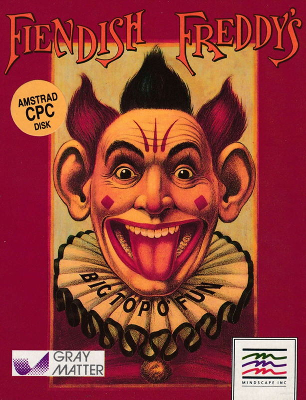 Fiendish Freddy's Big Top O' Fun box art