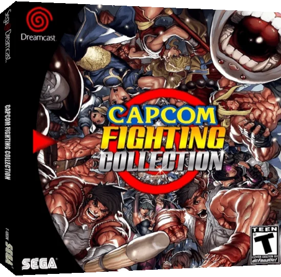 Capcom Fighting Collection — box-3D (WOR)