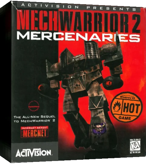 MechWarrior 2: Mercenaries — box-3D (WOR)