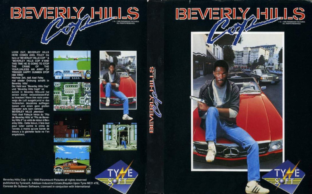 Beverly Hills Cop — box-texture (EU)