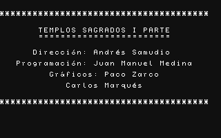 Templos Sagrados, Los — sstitle (SP)