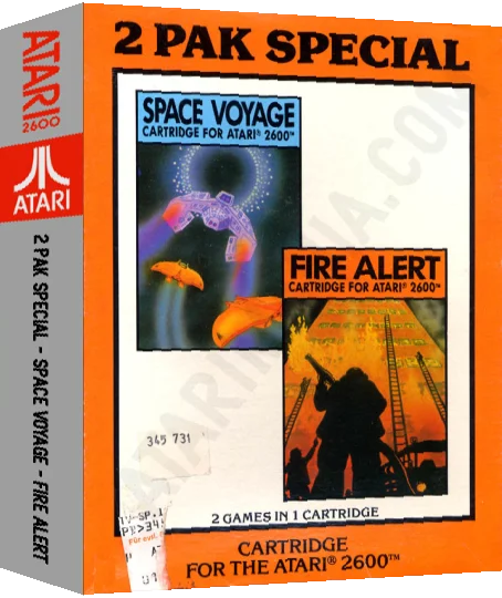 2 Pak Special - Space Voyage - Fire Alert — box-3D (EU)