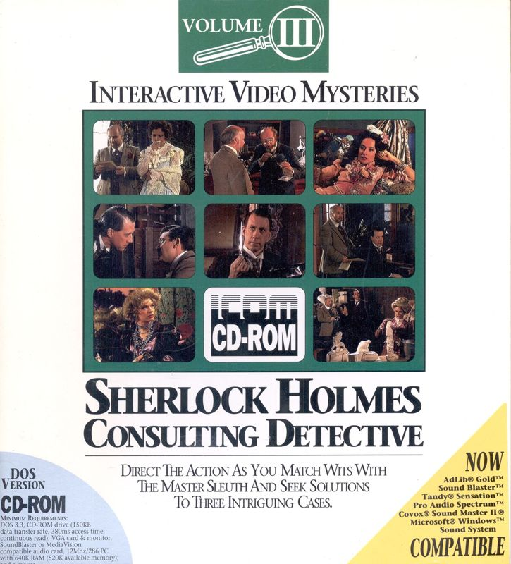 Sherlock Holmes - Consulting Detective Volume 3 box art