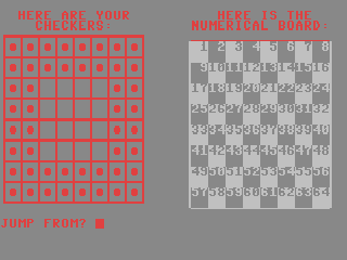 Solitaire Checker Puzzle — ss (WOR)