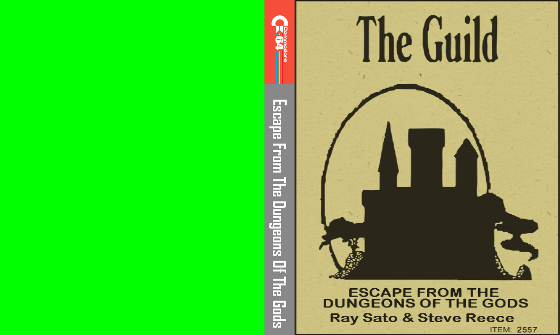 Escape from the Dungeons of the Gods — box-texture (CUS)