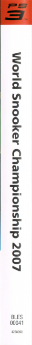 World Snooker Championship 2007 — box-2D-side (SP)