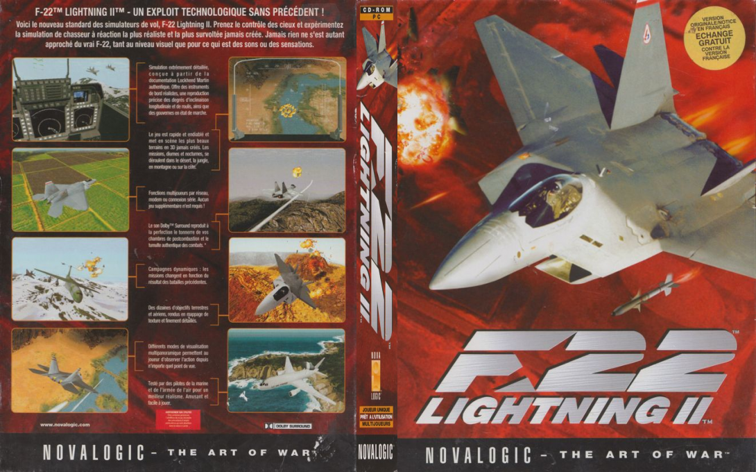 F-22 Lightning 2 — box-texture (FR)