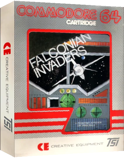 Falconian Invaders — box-3D (US)