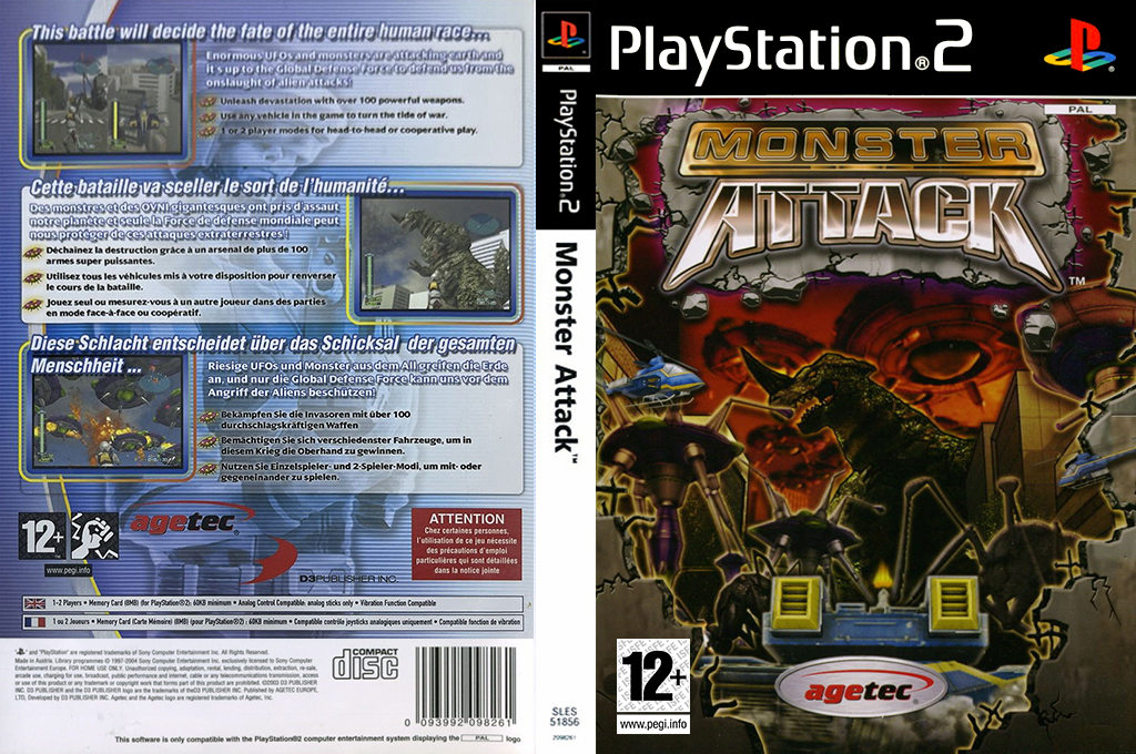 Monster Attack — box-texture (EU)