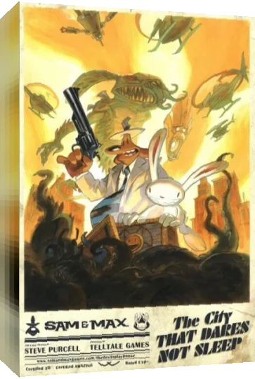 Sam & Max - The Devil's Playhouse - Episode 5 - The City That Dares Not Sleep — box-3D (EU)