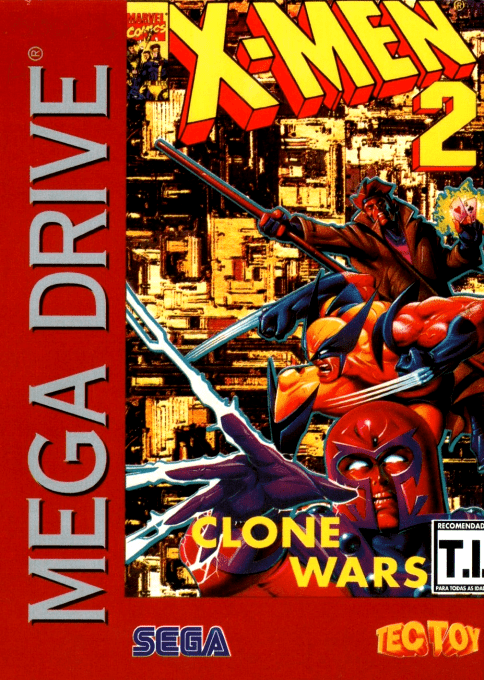 X-men 2 - Clone Wars — box-2D (BR)