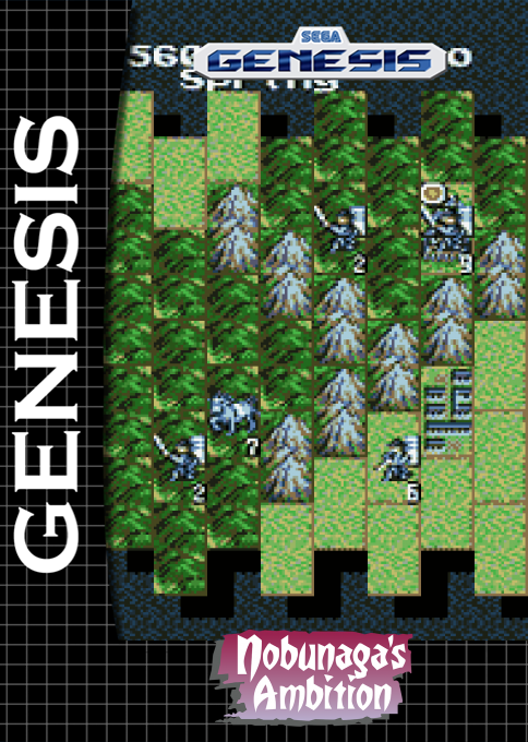 Nobunaga's Ambition — box-2D (SS)